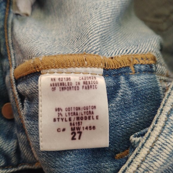 VINTAGE Y2K Guess Premium Daredevil low-rise bootcut jeans size 27 - Picture 5 of 16